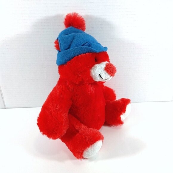 Hersheys Twizzlers Red Teddy Bear Plush 12” Stuffed Animal 2014 Toy NEW - Picture 2 of 5